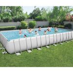 Kit voor bovengronds zwermbad | 9.56 x 4.88 meter Bestway, Power Steel